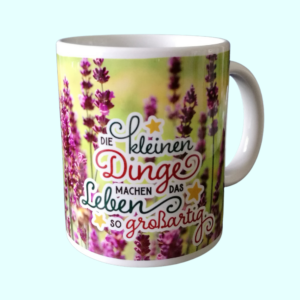 Tasse die kleinen Dinge