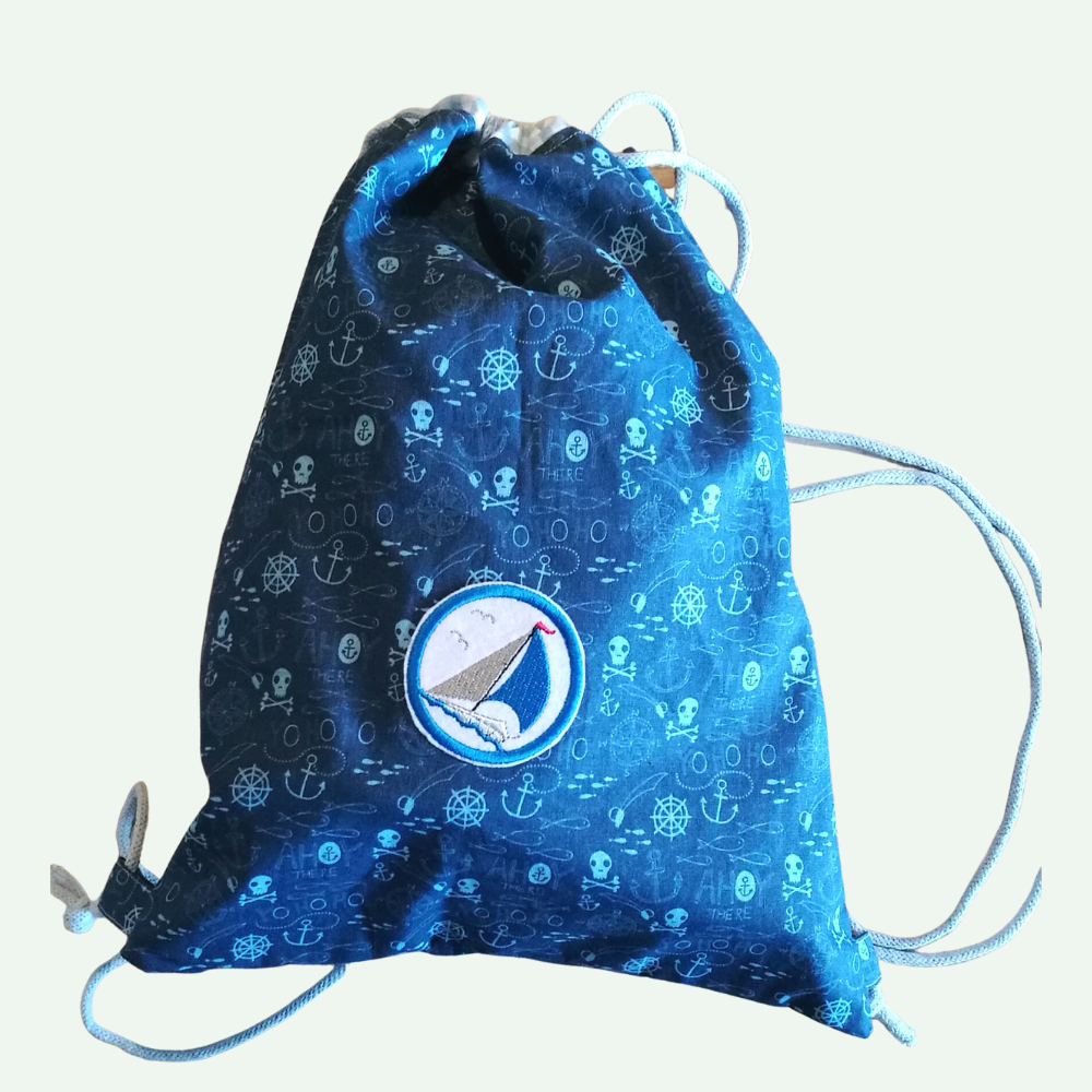 Turnbeutel, Piratenstoff